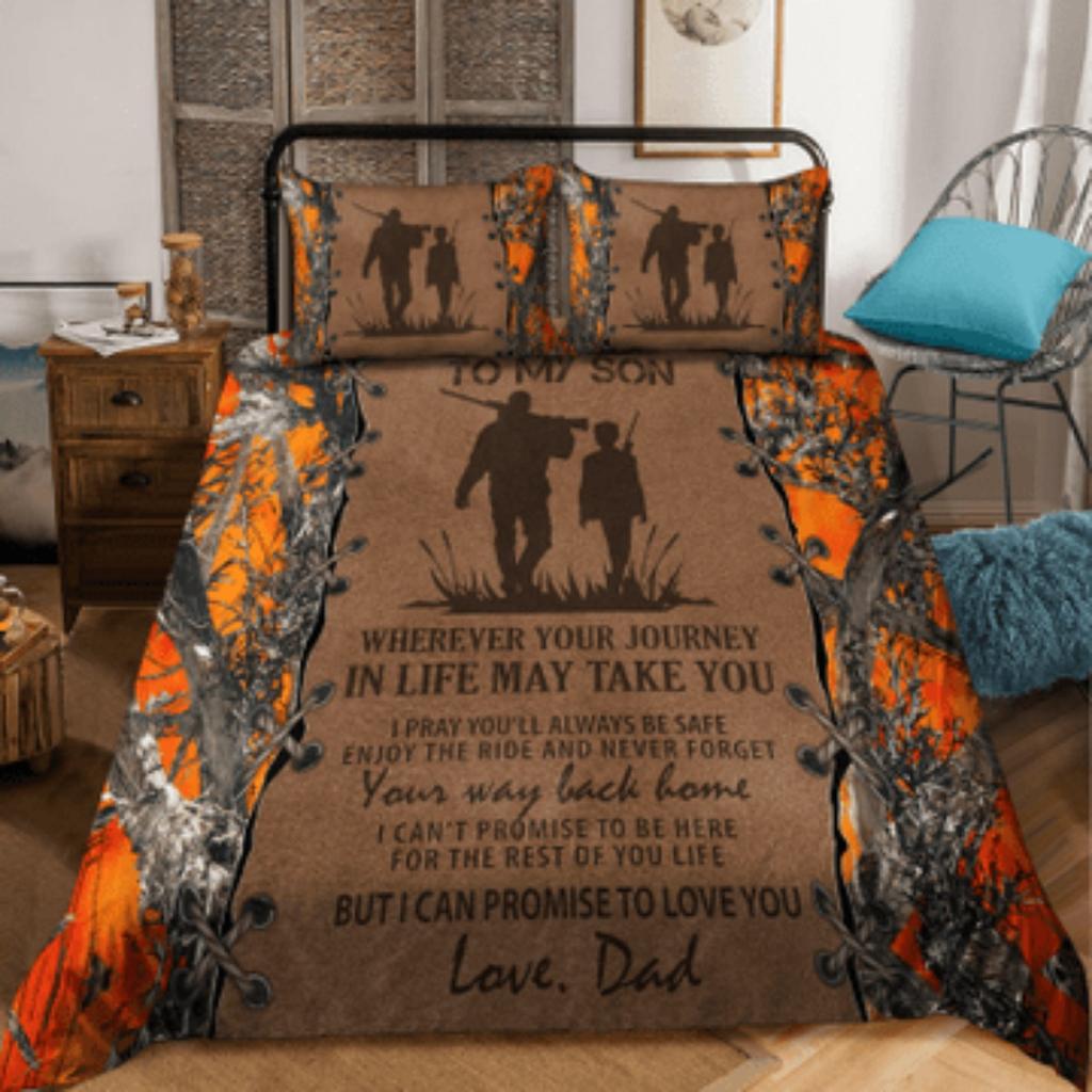 Tmarc Tee Customized Name Trucker Bedding Set Cover Bedroom Decor Pillowcase