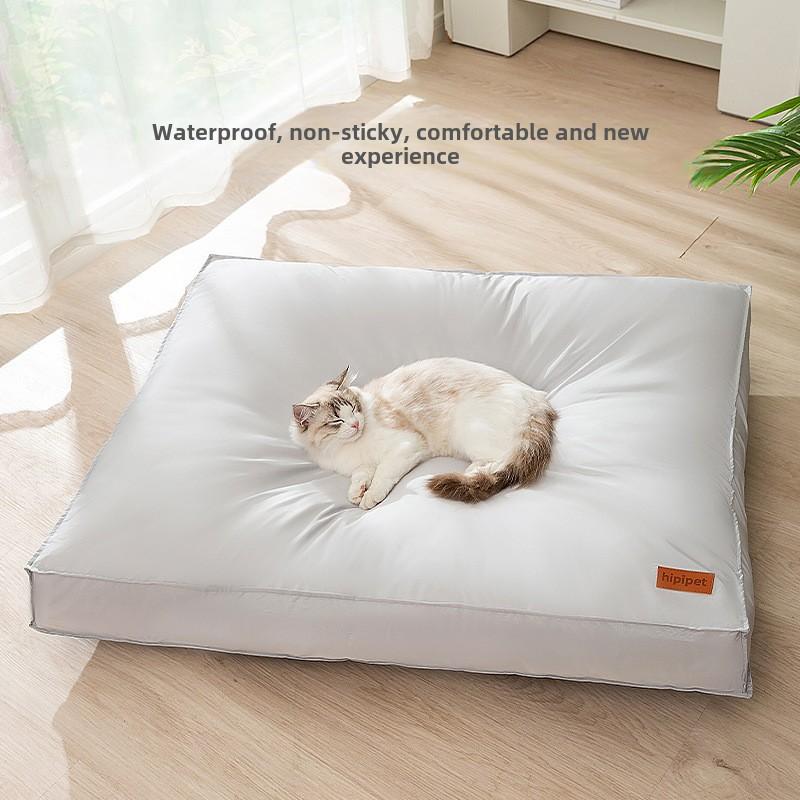 Cat Mat Waterproof Removable and Washable Kennel Medium and Small Dogs Summer Thickened Sleeping Mat Dog Bed Four-season Pet Nest