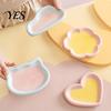 Flat Cat Plate Ceramic Cats Feeding Bowl, Whisker Friendly Kitten Food Dish, Anti Fatigue Dish Wide Shallow Pet Feeder for Dry Wet