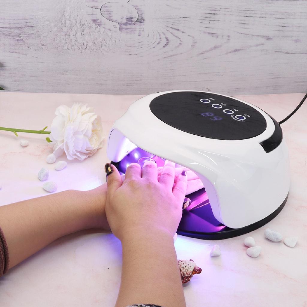 98W Nail Lamp LED Nail Dryer for CuringS Gels Polish With Smart Sensors Manicure Nail Art Salon Equipment Brand New