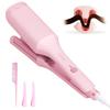 1.25 Inch Deep V-shaped Hair Curling Iron Ghost Waves Wave Perm Tourmaline Hair Curler With Multiple Temperature Girls Women Gifts