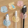 6Pcs Spring Cable Manager Desktop Car Data Cable Storage and Sorting Mobile Phone Charging Cable Clip