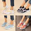 Womens Breathable Slipon Canvas Shoes With Colorful Patchwork For Casual Summer Wear