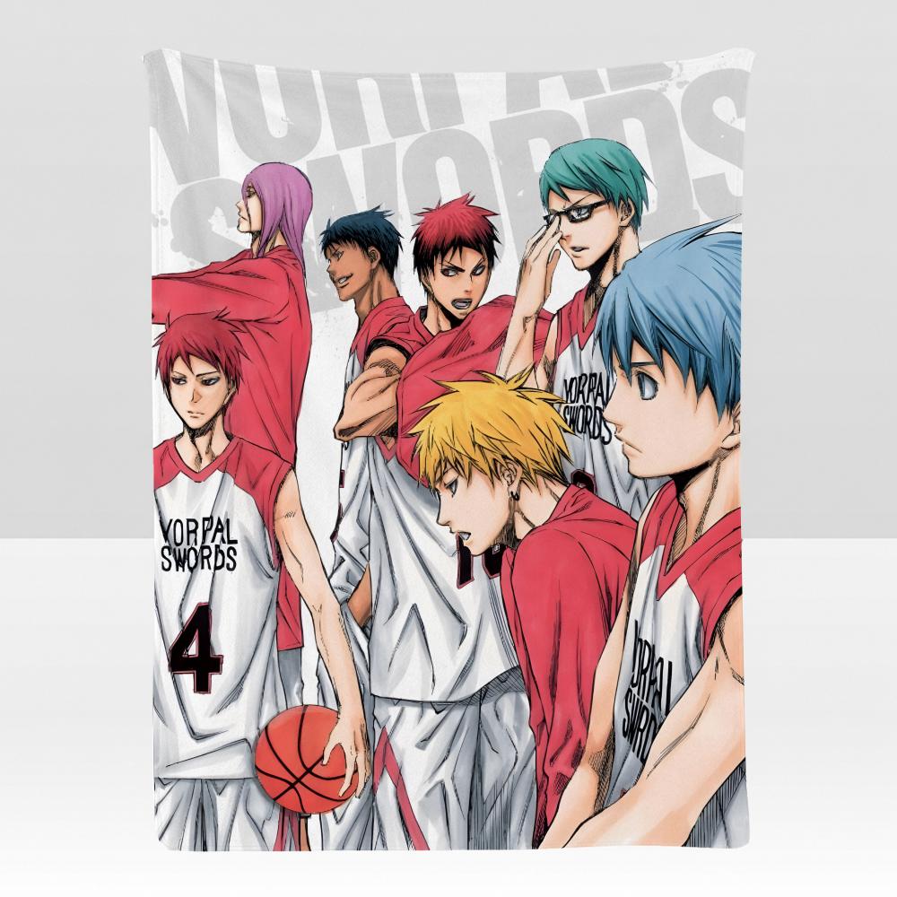anime KKuroko BBasketball Throw Soft Flannel Blanket for Bed Bedroom Sofa Picnic Throw Skinfriendly Breathable Gift Cover