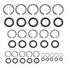 5 Sets Of Pneumatic Impact Wrench Socket Retainer Rings With O-Ring 1/2 3/8 1in  Pneumatic Tools Accessories