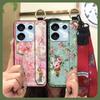Elderly Lady Durable Phone Case For UMIDIGI G9 5G/Note9 5G For Mom Waterproof Kickstand Phone Holder Ring Back Cover