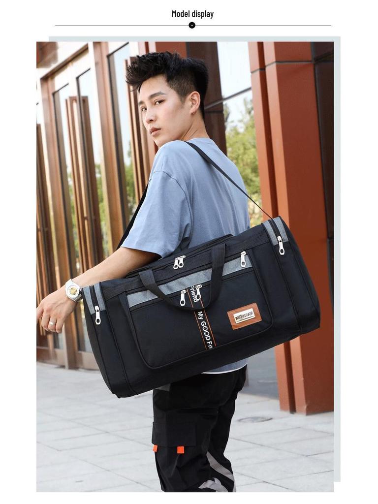 Modische faltbare Sporttasche mit großer Kapazität: Unisex Handheld Reise- & Aufbewahrungslösung