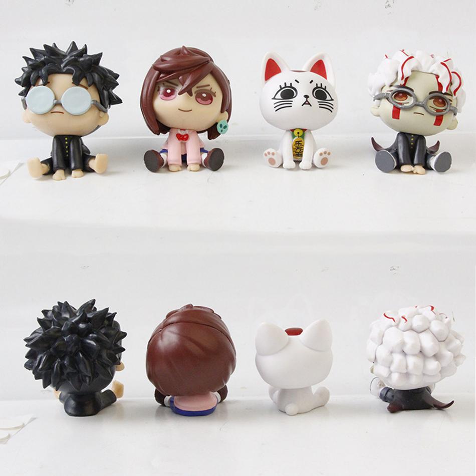 Anime Bold Party Character Ayase Momo Ekarlen Cat Q-version Sitting Posture Figurine PVC Model Anime Ornament Birthday Gift