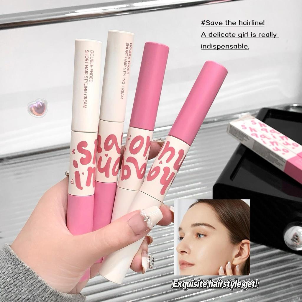 SHAQINUO Double-ended Hair Styling Cream Anti-Frizz Long-lasting non-greasy bangs fixed For Children