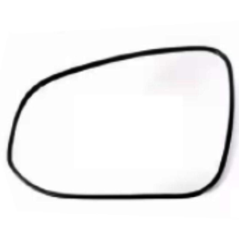 Compatible Rearview Mirror Cover with Turn Signal for 2021-2023 Toyota Granvia