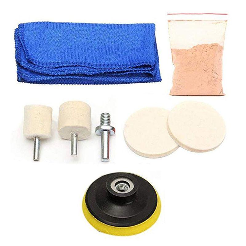 Universal Car Glass Polishing Kit Windscreen Scratch Repair Auto