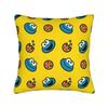 Pillow Cover Cookies Monsters  Vintage Pillow Case For Sofa Home Decor Pillowcases