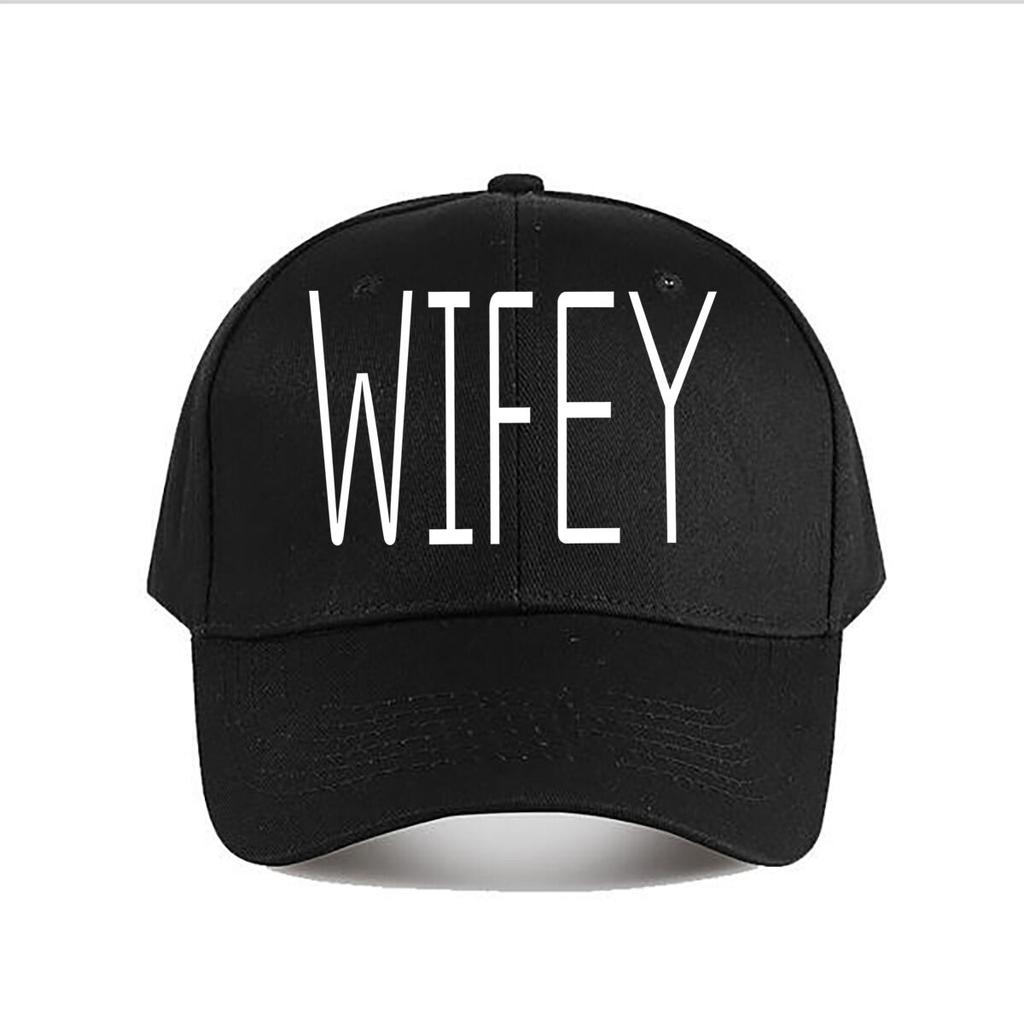 Vintage WIFEY Baseball Cap Baseball Cap Fashion Unisex Sunhat Womens Outdoor Sports Snapback Cap