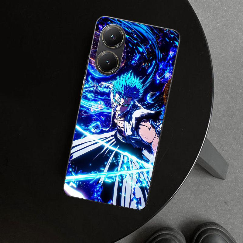 Grimmjow 6 Bleach Phone Case Cover for Xiaomi Poco X6 X5 X7 Pro F7 Ultra Redmi 15C 15 13C 13 12C 12 10C 10 10A 9C 9A 9T 9 Coque