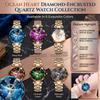 Fashion Stainless Steel Ocean Star Watch Polished Jewelry Accessories Quartz Watch Bracelet Ladies' Wristwatch Business