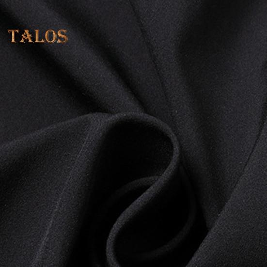 Men Jacket Stand Collar Long Sleeve Solid Color Plaid Lining Jacket Coat Pockets Zipper Placket Casual Outwear