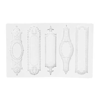 Silicone Mold Durable Safe Unique Design Decoration Mold Baking Tool for DIY Cakes Chocolate Fondant