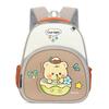 Childrens Backpack Cartoon With Bear And Rabbit Print Design For Daily Use