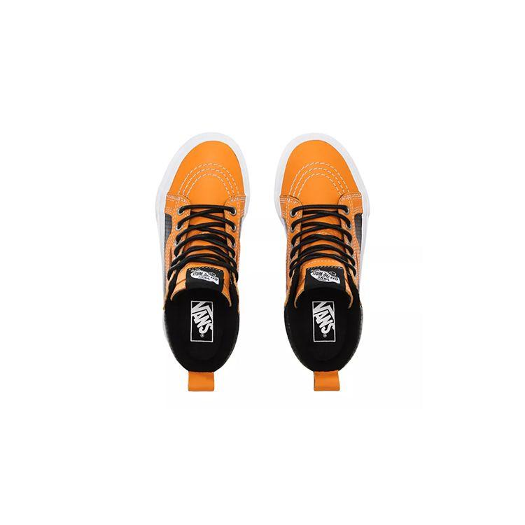 Vans Sk8 Mte Comfortable Casual High Top Kids Skate Shoes Kids Sneakers Black Yellow VN0A2XSN2NF