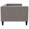 Vidaxl Sofa with Sleeping Function, Taupe Color, 80X200 Cm, Upholstered In Fabric