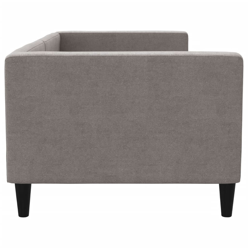 Vidaxl Sofa with Sleeping Function, Taupe Color, 80X200 Cm, Upholstered In Fabric
