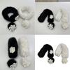 Artistic Youth Scarf Daily Wearing Scarf Female Skinny Scarf Ladies Warm Scarf for Winter Sports and Casual Wear