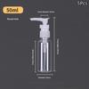 Empty Plastic Shampoo Lotion Pump Bottle Food Grade Safe Leakproof Dispenser for Home Bathroom Travel Use