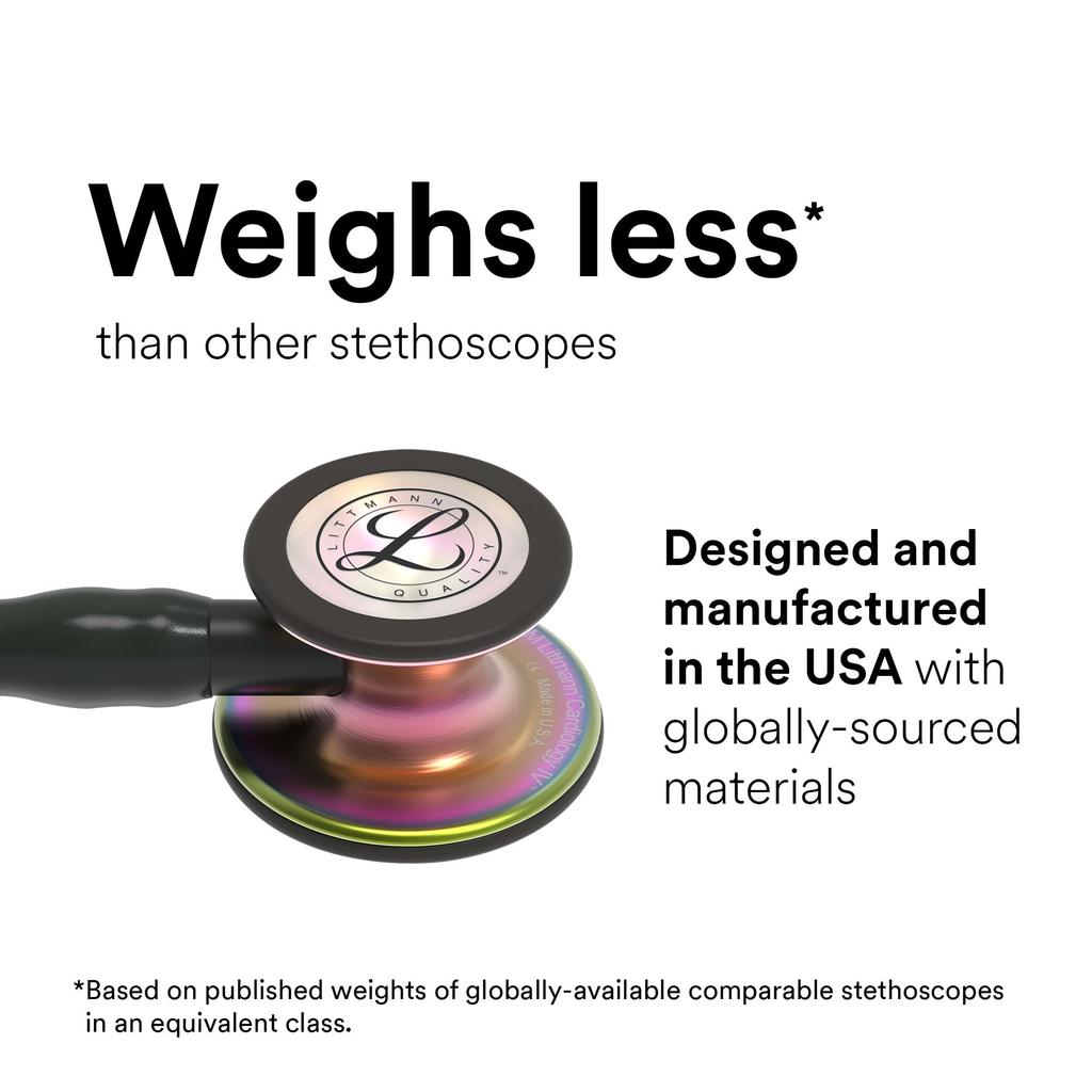 Littmann Cardiology IV Stethoscope 6168 (Navy Blue/Black Finish)