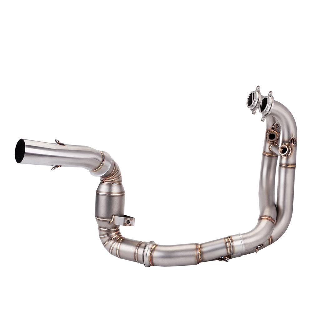 790DUKE Stainless Steel Exhaust Pipe Kit - Debaffled/Baffle Option, Direct Fit