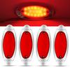 X-STYLE Side Marker, LED, 12 V, 24 V, Red, LED Car Width Light, Trailer,
