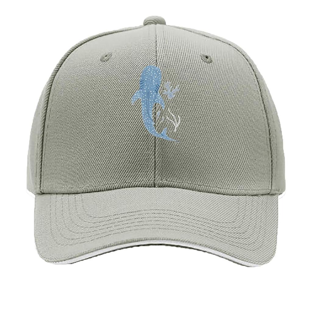 Whale Shark Vinyl Wall Decal Sandwich Baseball Cap
