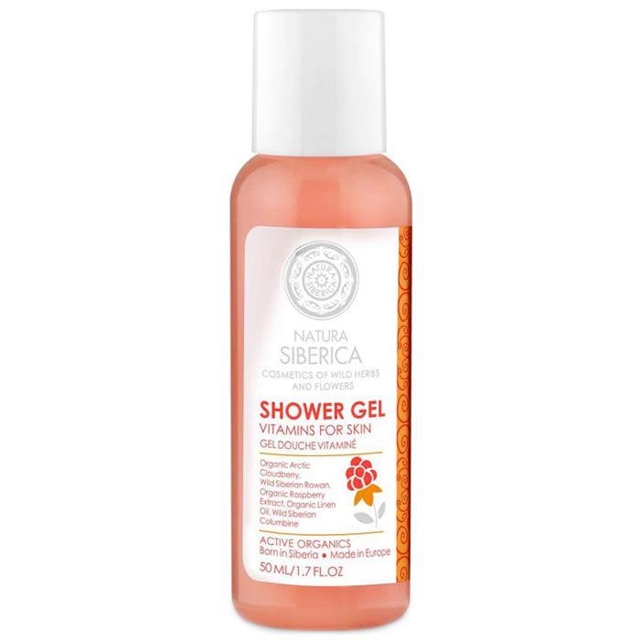 Natura Siberica Vitamins For Skin Shower Gel Travel 50ml