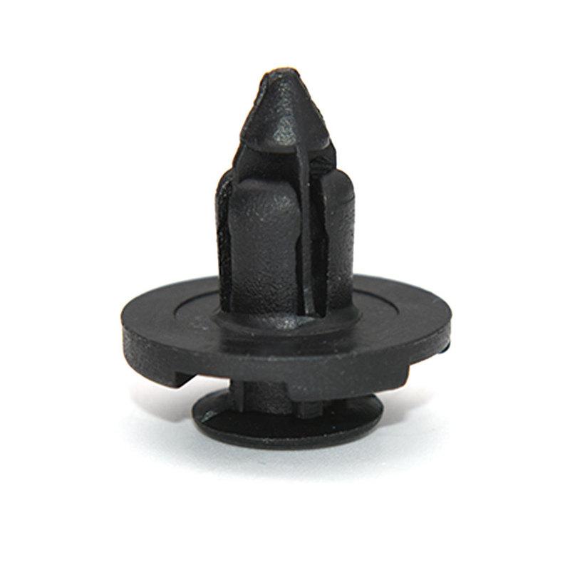 ZMFJH 50PCS 8mm Diameter Car Bumper Black Vehicle Door Panel Fender Liner Clips Retainer Plastic Auto Fasteners Rivets Clip