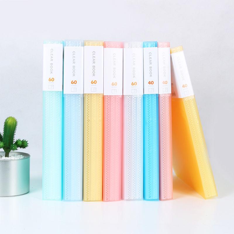 A4 Transparent Multilayer Insert Pockets Folder for Student Documents & Certificates
