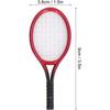 Doll Tennis Racket 1/12 Scale Home Decor Perfect Details Miniature Tennis Racket with Storage Bag for Kids