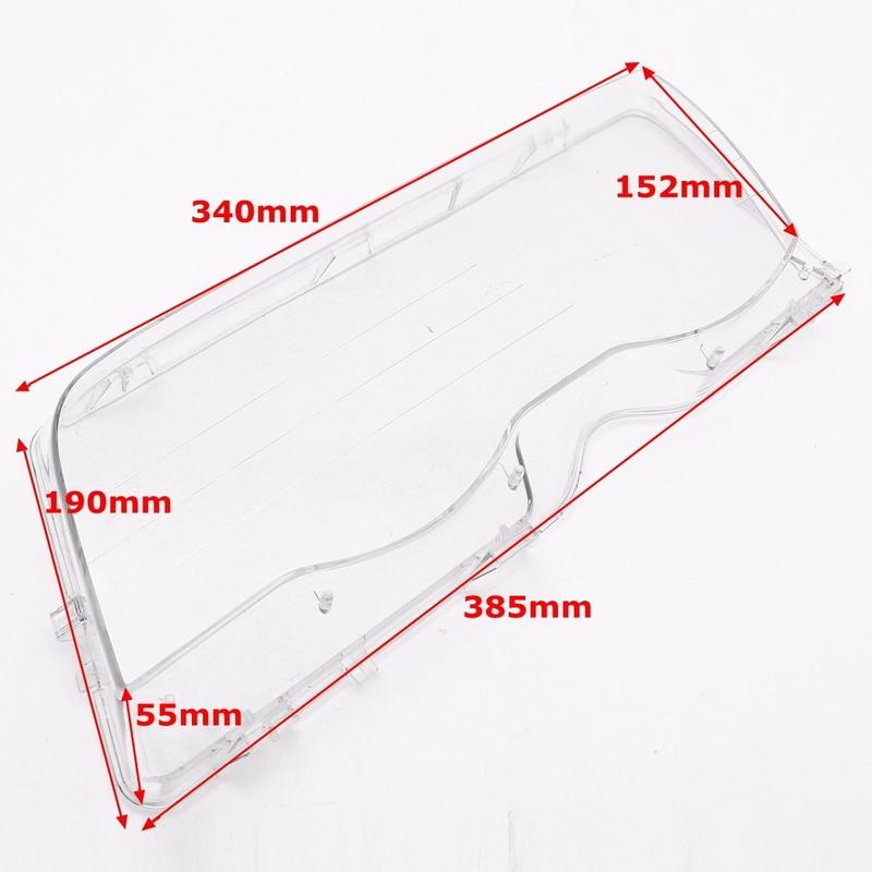 Car Headlight Cover Lampshade Shell Cover For BMW E46 3 Series 4 Door 1998-2001 HeadLamp Clear Lens Cover