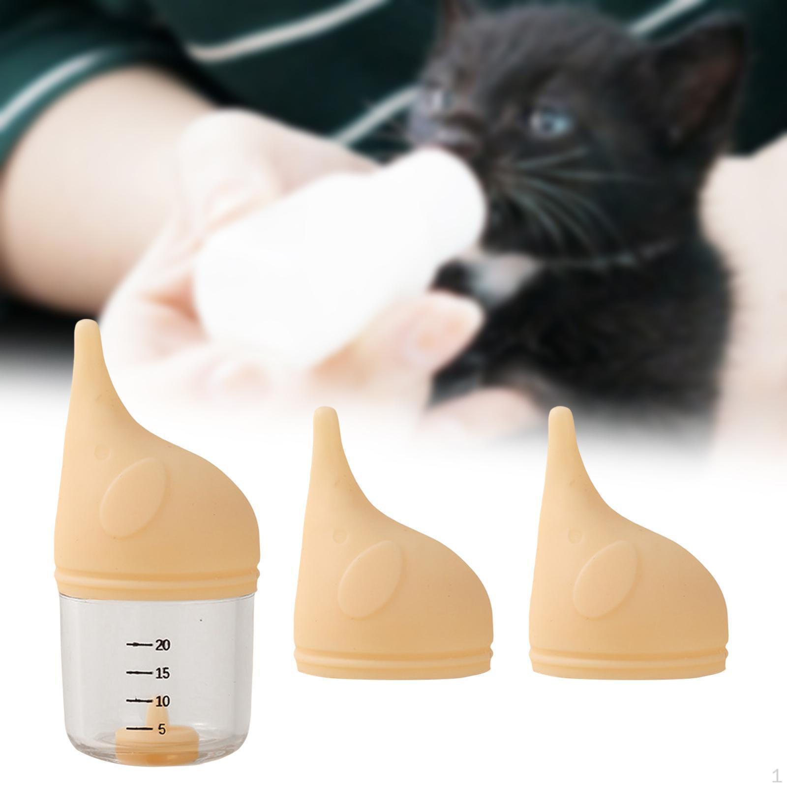 

Набор для кормления котят с бутылочкой для кормления и поильниками
