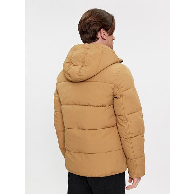 Down Jacket Calvin Klein Crinkle K10K110336 Khaki Regular Fit