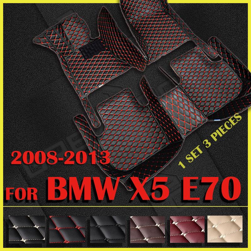 

Автомобильные коврики для BMW X5 E70 Five Seats 2008 2009 2010 2011 2012 2013 Подушечки для ног Автомобильный коврик Интерьер