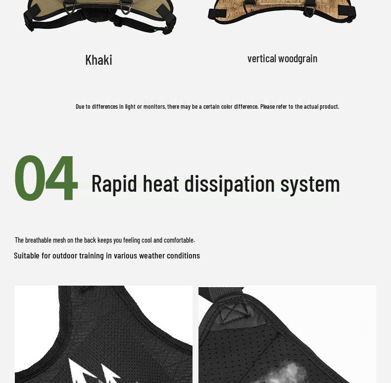 Taktische Brusttasche für Herren für Outdoor-Sport und Laufen