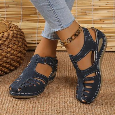 Yeni Kadın Sandaletleri Premium Ortopedik Bunyon Düzeltici Düz Ayakkabılar Günlük Yumuşak Taban Plaj Dolgu Topuk Vulkanize Ayakkabılar Zapatillas De Mujer