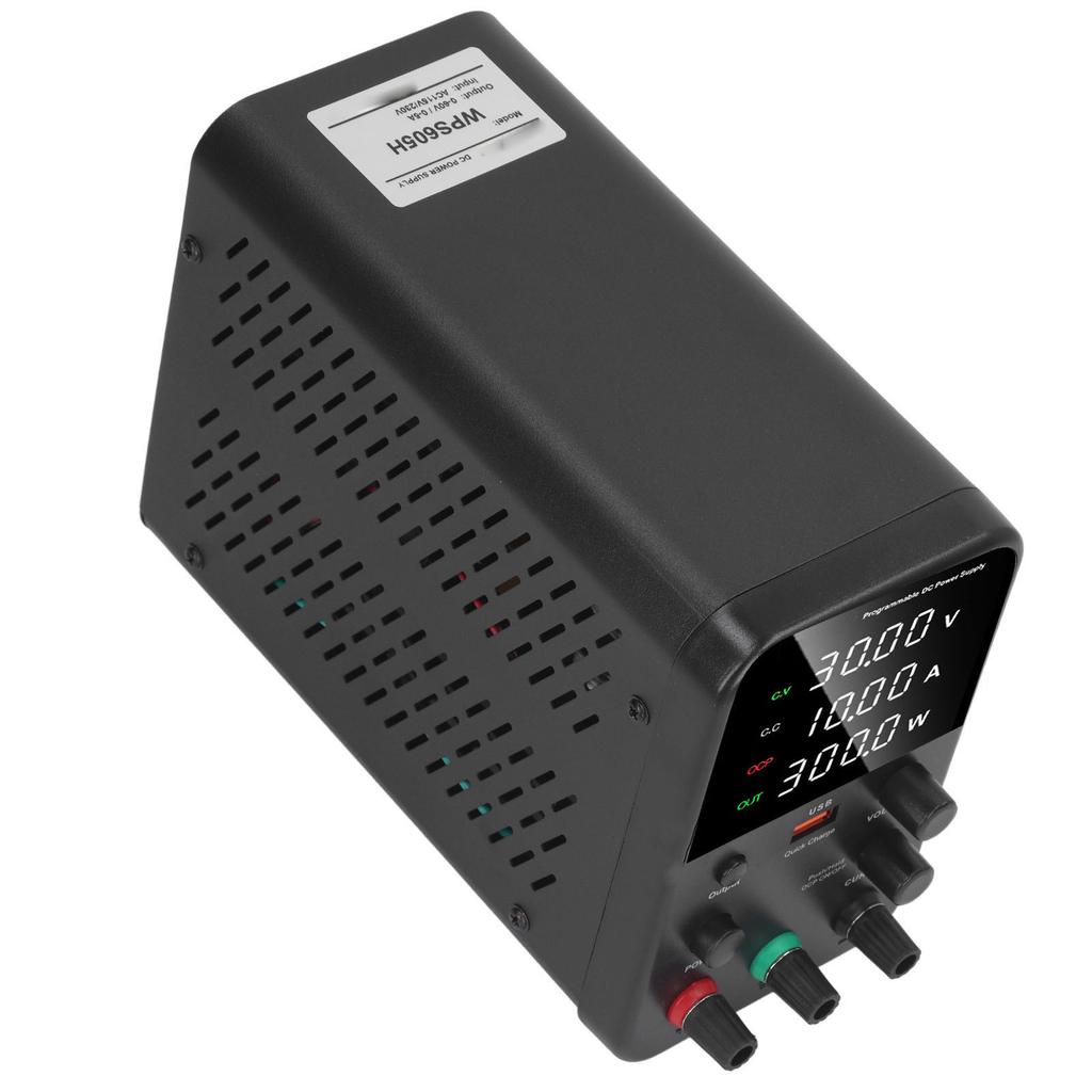 DC Power Supply WPS605H USB Fast Charging Interface Adjustable Switching Regulated Power Supply 300W UK Plug AC230V