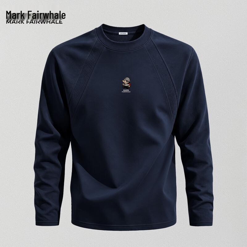 Mark Fairwhale Men's Autumn Deconstructed Patchwork Long Sleeve T-Shirt