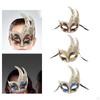 Flame Shape Mask Masquerade Dressing up with Straps Carnivals Nightclub Cosplay Halloween