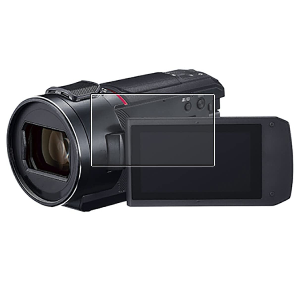 

ClearView LCD protective film for Panasonic HC-VX2MS, super water repellent, smooth, antibacterial, antiviral type, screen film, made in Japan