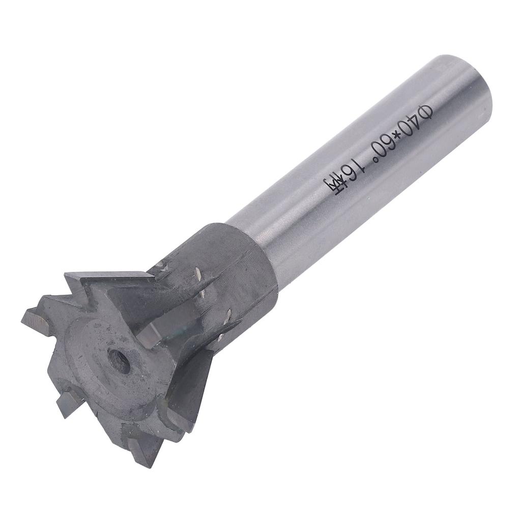 Freză coadă de rândunică 60 de grade 6 fluturi Viteză de găurire rapidă Freză din carbură cu coadă universală