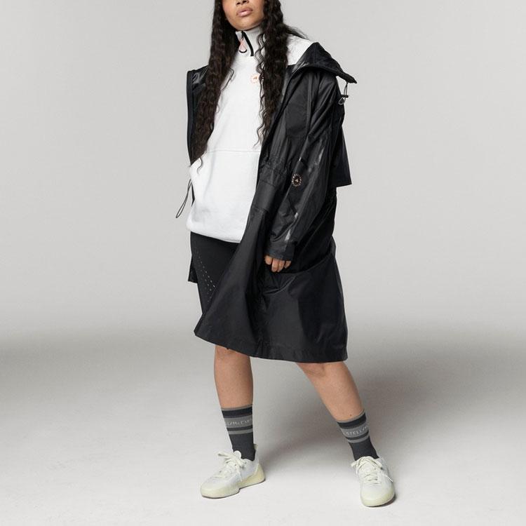 Adidas Casaco Esportivo Longo Jaquetas Femininas Preto FU1164