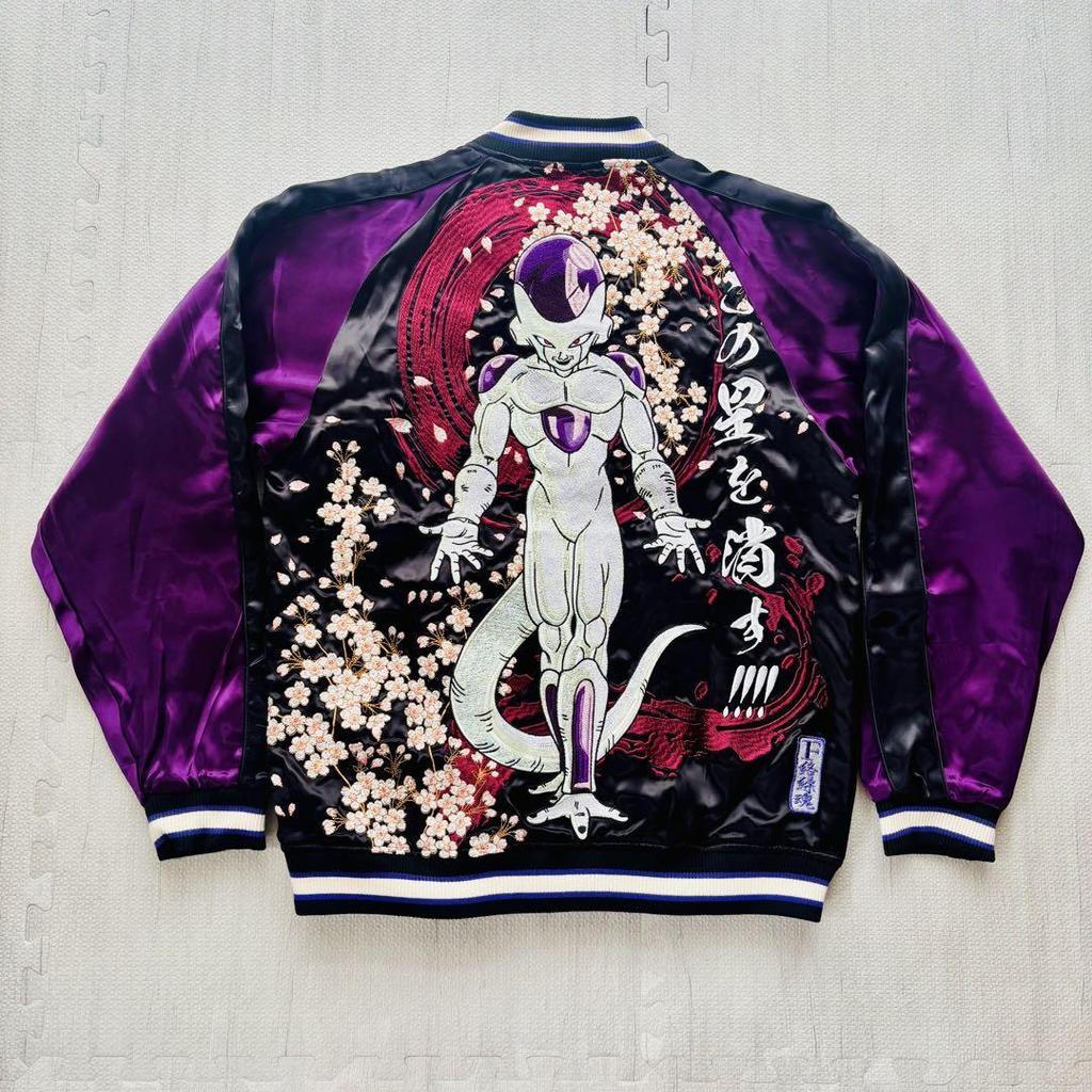 [USED] Super rare Karakuridama x DRAGONBALL Z Frieza reversible sukajan jacket