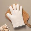Silicone Oven Mitts Heat Resistant Anti-scald Gloves Non-slip Grip Microwave Safe Mitts