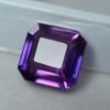 Natural Purple Tanzanite Loose Gemstone 5.45 ct Square Shape for Jewelry Making and Gem Collections